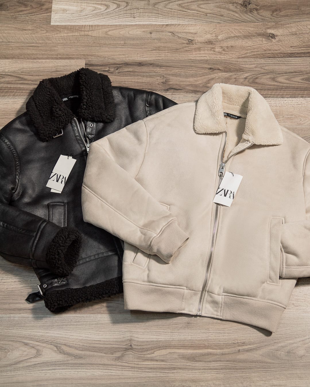 Sherpa Negro + Sherpa Beige