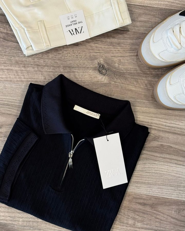 Polo Black + Black Pant
